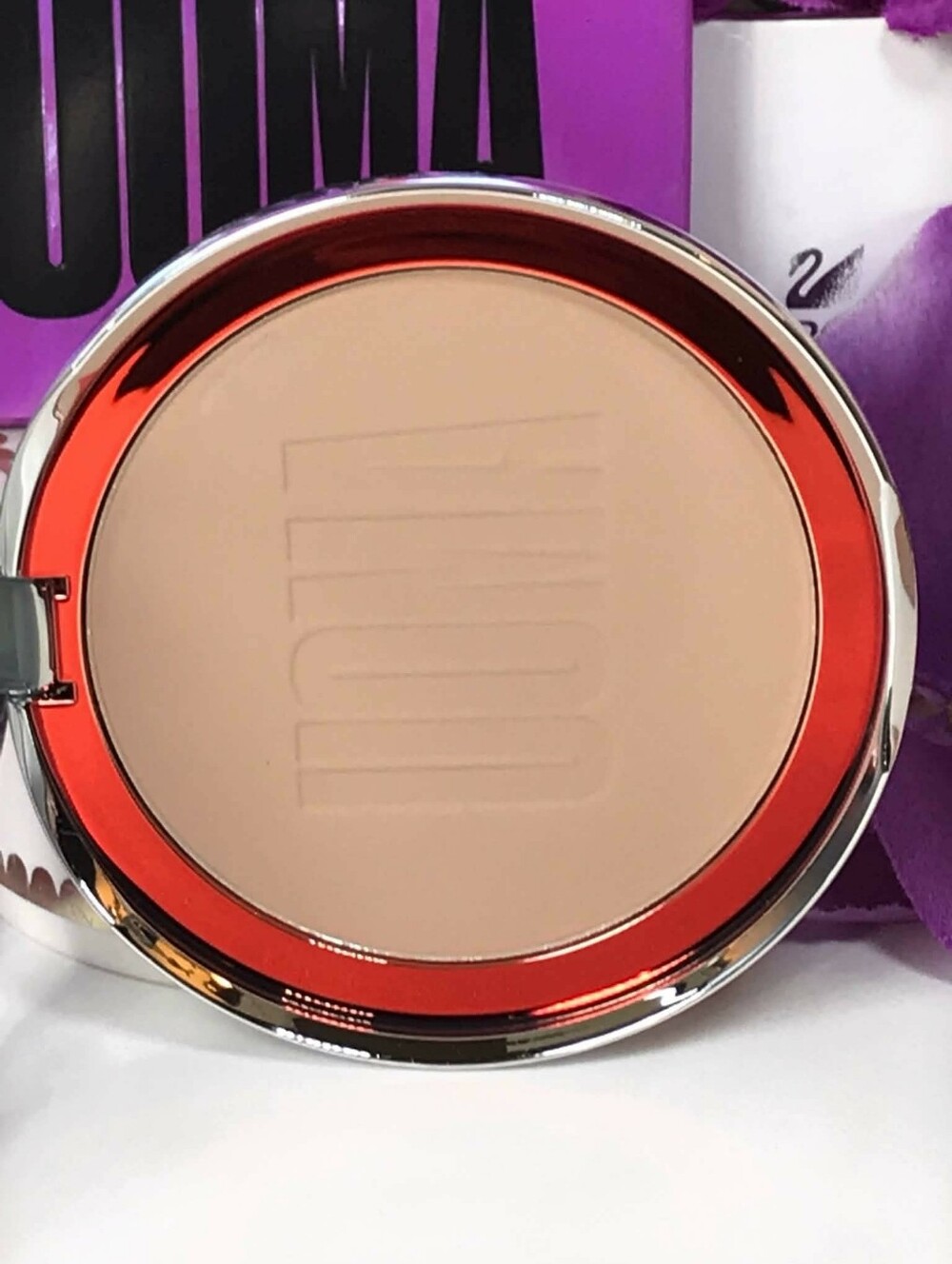 Uoma Double Take Pressed Bronzer in White Pearl FAIR NEUTRAL Full Size, 6g *BNIB - Picture 5 of 16